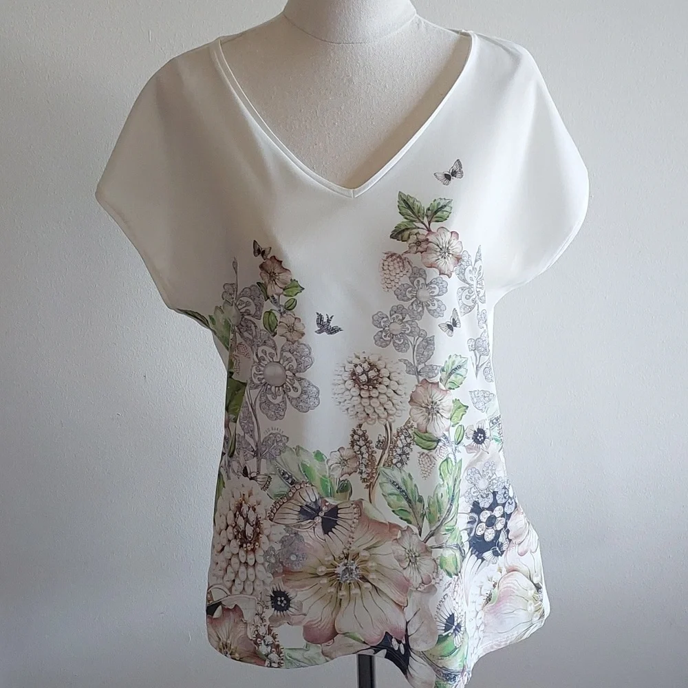 Ted Baker T-shirt AU10 - Picture 1 of 6